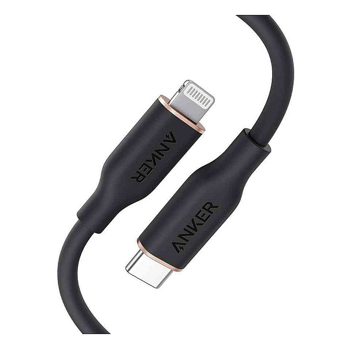 Anker PowerLine Soft USB-C to Lightning Cable 3ft